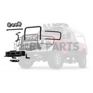 Warn Winch Mount - 16500 Pound Steel - TFM16TSK6-1
