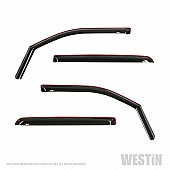Westin Automotive Rainguard - High Gloss Smoke Acrylic Set Of 4 - 72-35407