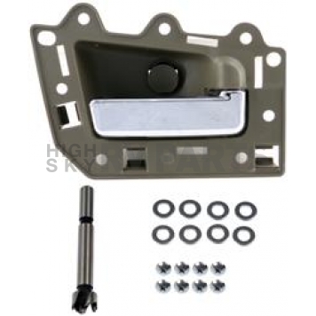 Help! By Dorman Interior Door Handle - Plastic Brown Housing With Silver Lever Single - 82303