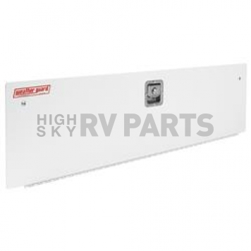 Weather Guard (Werner) Van Storage Shelf Door 50 Inch x 10-1/2 Inch Steel White - 8503-3-01