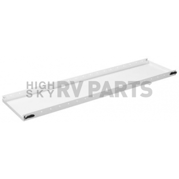 Weather Guard (Werner) Van Storage Shelf 16 Inch x 60 Inch Steel White - 9166-3-01