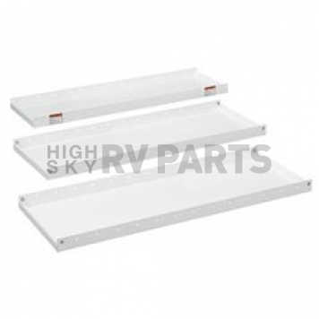 Weather Guard (Werner) Van Storage Shelf 16 Inch x 42 Inch Steel White - 9184-3-01