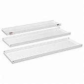 Weather Guard (Werner) Van Storage Shelf 16 Inch x 52 Inch Steel White - 9185-3-01