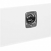 Weather Guard (Werner) Van Storage Shelf Door 28 Inch x 11 Inch Steel White - 9502-3-01