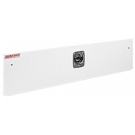 Weather Guard (Werner) Van Storage Shelf Door 52 Inch x 11 Inch Steel White - 9505-3-01