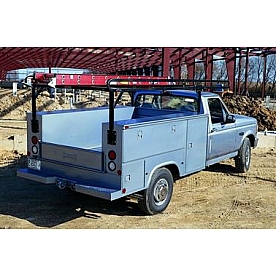 Weather Guard Ladder Rack 1000 Pound Capacity 11-1/2 Inch Height Steel - 1225