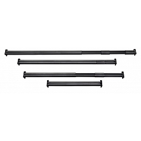 Yakima Ladder Rack Side Rail Black Set of 2 - 8001153