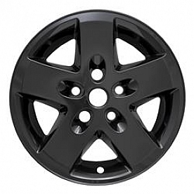 Coast To Coast Wheel Hub Cover 17 inch - Gloss Black - Set Of 4