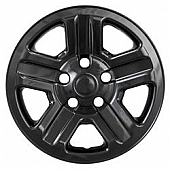 Coast To Coast Wheel Hub Cover 16 inch - Black - Set Of 4