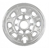 Coast To Coast Wheel Hub Cover 18 inch - Chrome Plated - Set Of 4