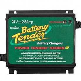 Battery Tender Charger Fully Automatic - 2.5 Amp 4 Stage - 022-0158-1