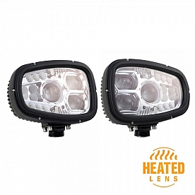 Grote Industries Snow Plow Light - 44/ 60 Watt High Beam/ 22/ 40 Watt Low Beam Clear - 846614