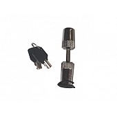 Rampage Jack Mount Lock Silver With Two Keys - 86613