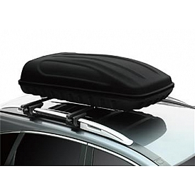 3D Mats Cargo Box Carrier Polyester/ XPE/ Aluminum Black Roof Mount - 6064M-09