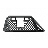 Road Armor Headache Rack Diagonal Slat Steel Black Satin Powder Coated - HR611BB