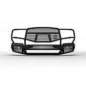 Ranch Hand Midnight Series Bumper 1-Piece Design Steel Black - MFF171BM1