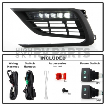 Spyder Automotive Driving/ Fog Light LED Set Of 2 - 5087041-1