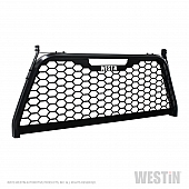 Westin Automotive Headache Rack Mesh Aluminum Black Powder Coated - 57-81055