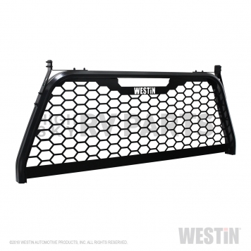 Westin Automotive Headache Rack Mesh Aluminum Black Powder Coated - 57-81055