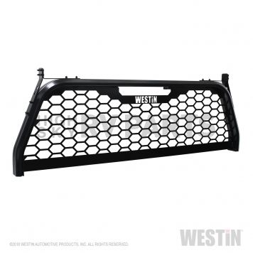 Westin Automotive Headache Rack Mesh Aluminum Black Powder Coated - 57-81075