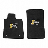 Hurst Floor Mat - Direct OEM Cut Fit Black Carpet Set of 2 - 6371003