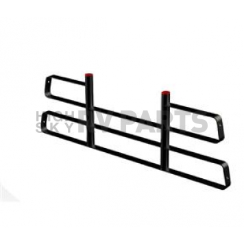 Weather Guard Headache Rack Bar Style Matte Black Steel - 10585201