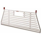 Weather Guard (Werner) Headache Rack Louvered Steel White Powder Coated - 1904-3-02