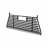 Weather Guard (Werner) Headache Rack Louvered Steel Black Powder Coated - 1904-5-02