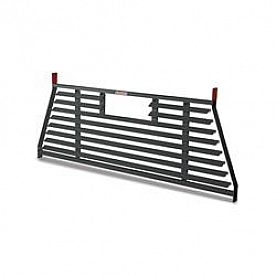 Weather Guard (Werner) Headache Rack Louvered Steel Black Powder Coated - 1904-5-02