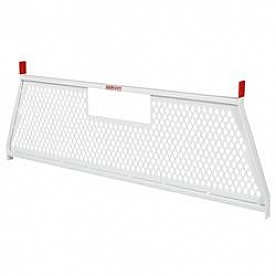 Weather Guard (Werner) Headache Rack Mesh Steel White Powder Coated - 1906-3-02