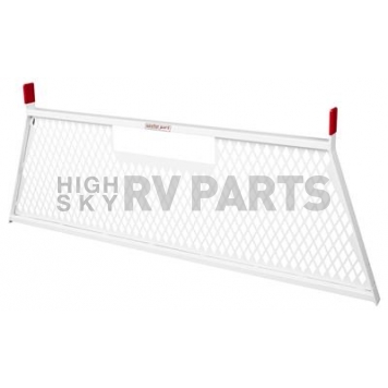 Weather Guard (Werner) Headache Rack Mesh Steel White Powder Coated - 1909-3-01