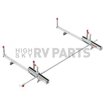 Weather Guard Ladder Rack 100 Pound Capacity 19 Inch Height Aluminum - 2261-3-01