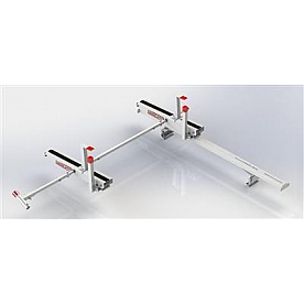 Weather Guard Ladder Rack 100 Pound Capacity 19 Inch Height Aluminum - 2267-3-01