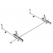 Weather Guard Ladder Rack 100 Pound Capacity 19 Inch Height Aluminum - 2271-3-01