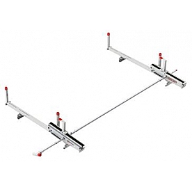 Weather Guard Ladder Rack 100 Pound Capacity 19 Inch Height Aluminum - 2271-3-01