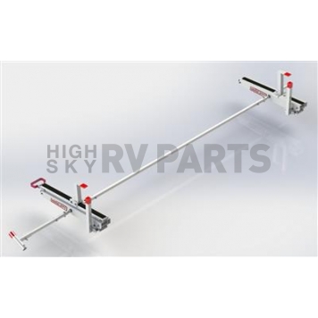 Weather Guard Ladder Rack 100 Pound Capacity 19 Inch Height Aluminum - 2295-3-01