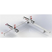 Weather Guard Ladder Rack 100 Pound Capacity 19 Inch Height Aluminum - 2297-3-01