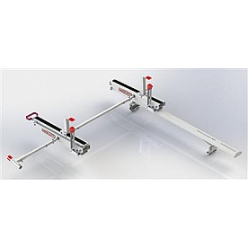 Weather Guard Ladder Rack 100 Pound Capacity 19 Inch Height Aluminum - 2297-3-01