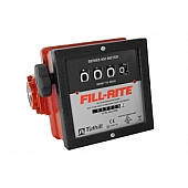 Fill Rite by Tuthill Flow Meter Mechanical 4 Digit 6 To 40 Gallons Per Minute - 901C