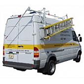 Weather Guard Ladder Rack 100 Pound Capacity 11 Inch Height Aluminum - 287-3-01