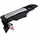 Help! By Dorman Interior Door Handle - Plastic Black Housing With Silver Lever Single - 81744