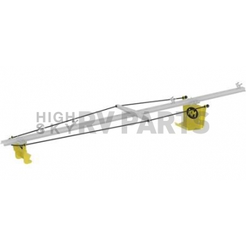 KargoMaster Ladder Rack - 80 Pound Weight Capacity Interior Mount Multi-Fit Single - 40480