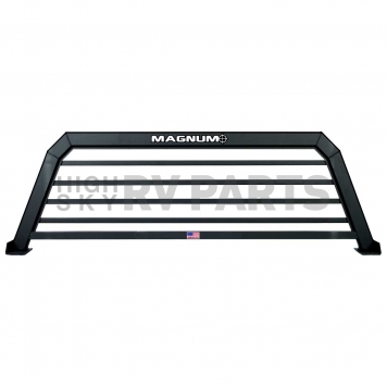 Magnum Truck Racks Headache Rack Louvered Aluminum Black Matte Powder Coated - 420