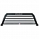 Magnum Truck Racks Headache Rack Louvered Aluminum Black Matte Powder Coated - 420