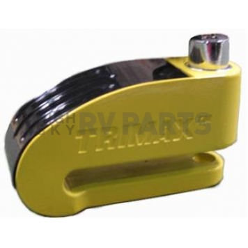 Trimax Locks Motorcycle Lock Yellow Disc Rotor - TAL88YL