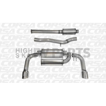 Corsa Performance Exhaust Cat Back System - 14858