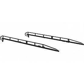 KargoMaster Ladder Rack Side Rail Steel Black - 79000