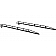 KargoMaster Ladder Rack Side Rail Steel Black - 79000