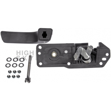 Help! By Dorman Interior Door Handle - Lever Plastic Black Single - 80374-1