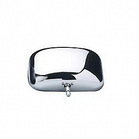 CIPA USA Exterior Mirror  Manual Silver Single - 95500